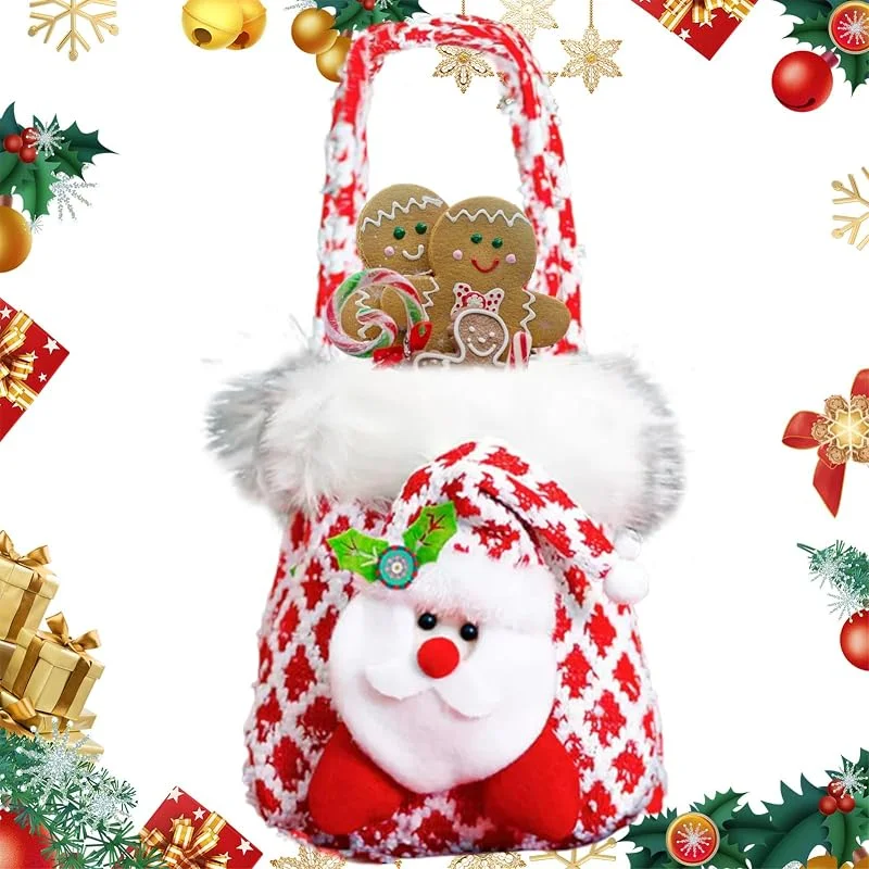 Marke: Générique Geschenktüten für Weihnachten, Dekoration für Haus, wiederverwendbar — Geschenkverpackung
