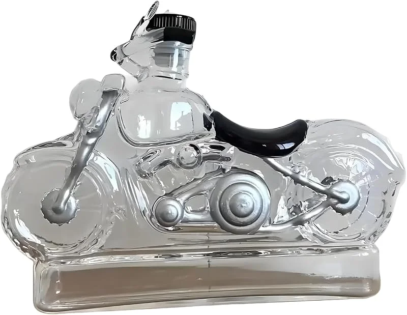 Marke: Veasbuu Motorrad Dekanter Motorrad Design Glasbehälter — Wein und Festtafel