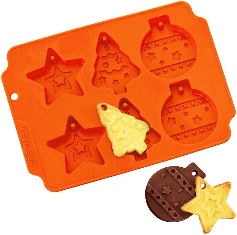 Besuche den orion group-Store orion group Silikonform Backform für Kekse und Pralinen Kekseform — Weihnachtskueche