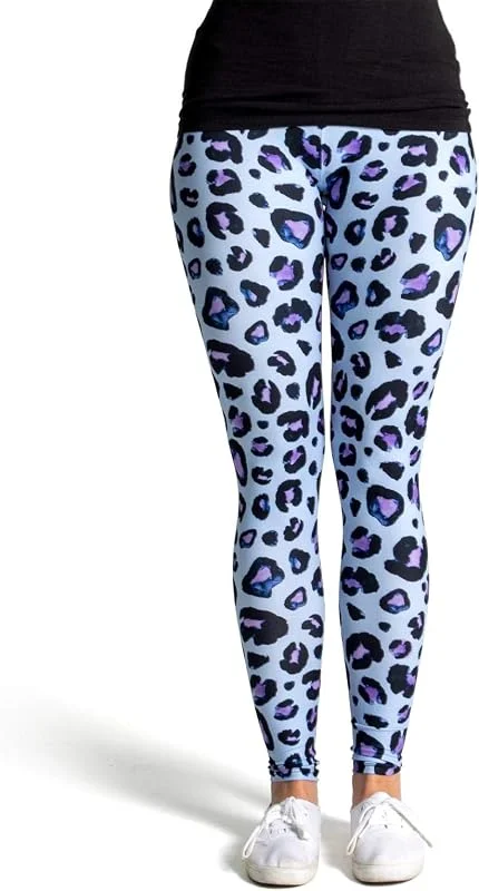 Besuche den cosey-Store cosey - Leo Line Leggings - Animalprint - in verschiedenen Leopardenmuster Designs (Einheitsgröße) — Weihnachtsmode