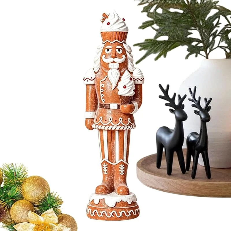 Marke: Ungtyb Weihnachten Nussknacker Figuren Harz Deko Festlich Skulptur — Weihnachtsdeko