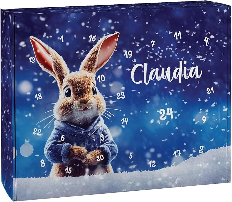 Besuche den Herz & Heim-Store Herz & Heim® Adventskalender zum Befüllen personalisiert mit Name — Advent und Tisch