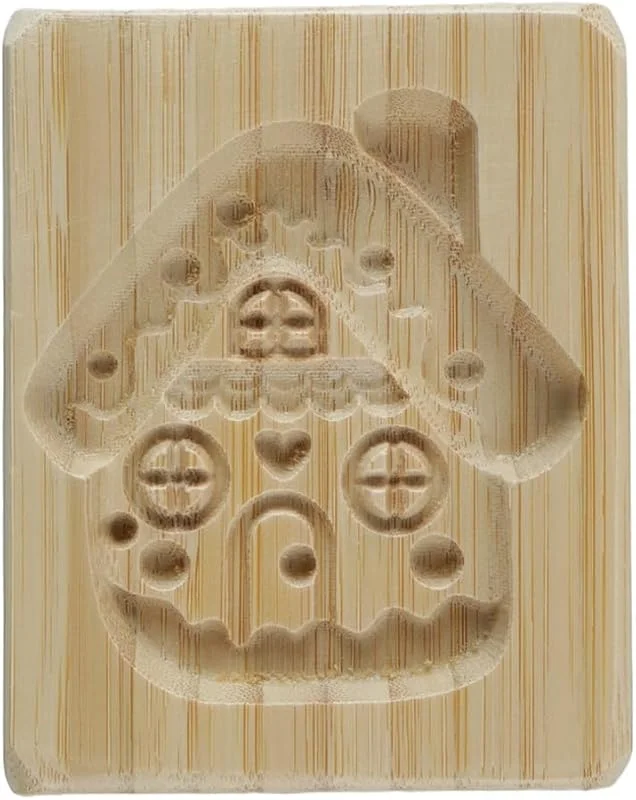 Marke: Qury Qury Holzformen in Hausform, Küchen-Keksform, Zubehör für Kekse, Lebkuchen, Springerle, Marzipan und Schokoladenkuchen — Weihnachtskueche