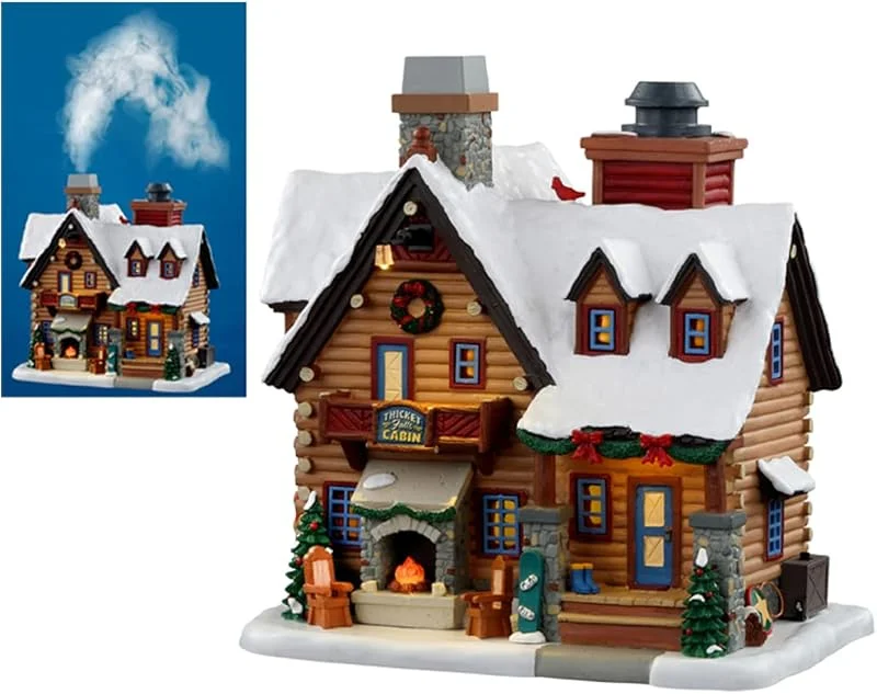 Marke: Lemax Lemax Weihnachtsdorf Wasserfall Cottage mit LED und Polyresin Rauch — Weihnachtsdeko