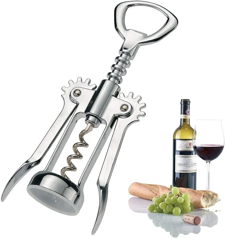 Besuche den Westmark-Store Westmark Hebelkorkenzieher mit Kapselheber und Wendel mit Seele, Stahl, Verchromt, 60202270, 17.3 x 6.3 x 3.7 cm — Wein und Festtafel