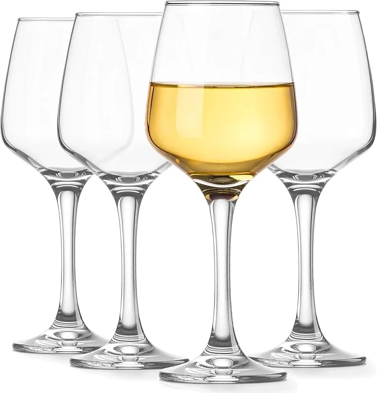 Besuche den Glasmark KROSNO 1992-Store Glasmark KROSNO 1992 Weißweingläser Weingläser Set 4 Stück 270 ml Transparent Spülmaschinenfest, Durchsichtig — Wein und Festtafel