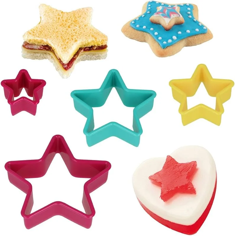Besuche den Metaltex-Store Metaltex 259120 Ausstechformen Sterne 4er-Set — Weihnachtskueche
