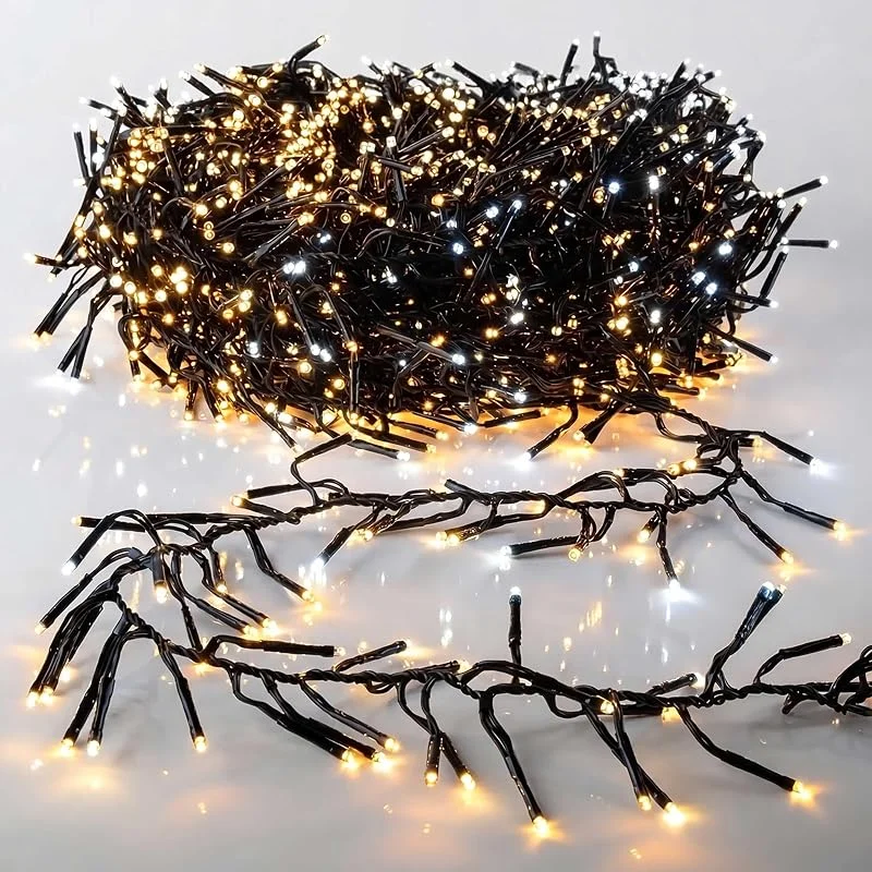 Besuche den Spetebo-Store Büschel Lichterkette warm & kalt weiß dimmbar mit Timer - 1512 LED — Weihnachtsbeleuchtung
