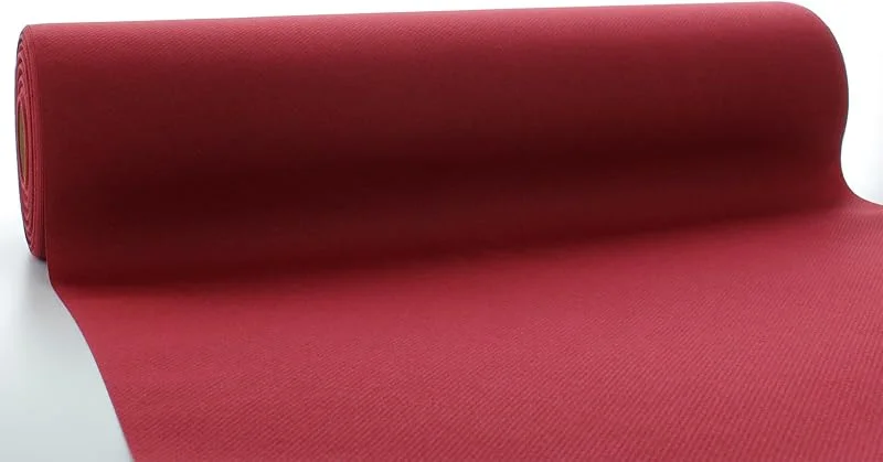 Besuche den Sovie HORECA-Store Sovie Horeca Tischläufer in Bordeaux aus Airlaid, 40cm x 24m, 1 Stück — Küche & Haushalt