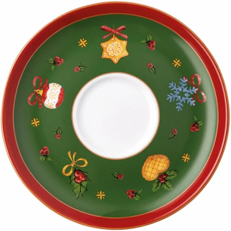 Besuche den Hutschenreuther-Store Hutschenreuther Happy Wintertime Espresso-Untertasse 12cm — Advent und Tisch
