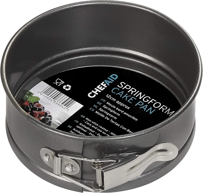 Besuche den Chef Aid-Store Chef Aid Mini Springform 12 cm – kleine Antihaft Backform mit Lösboden — Weihnachtskueche