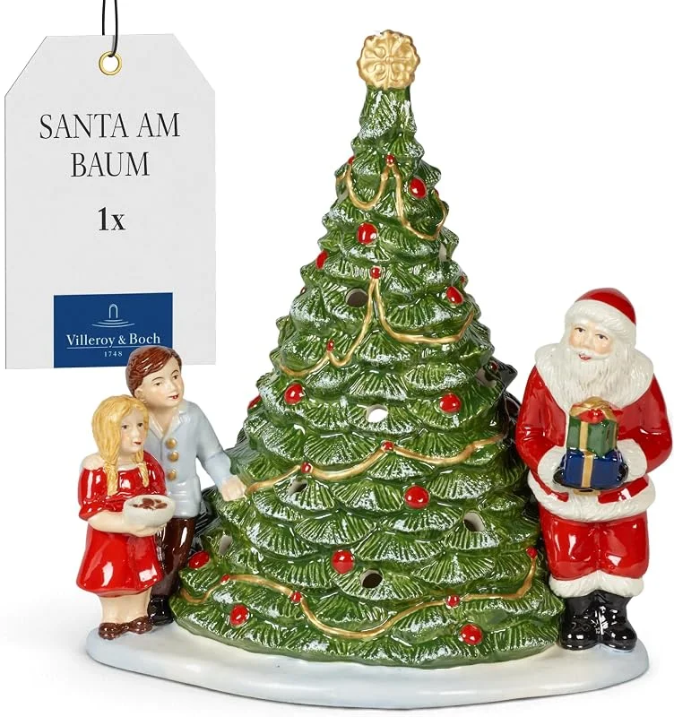 Villeroy & Boch - Christmas Toy's Santa am Baum Grün, Weihnachtsdekoration