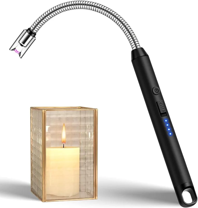 Besuche den LcFun-Store LcFun Stabfeuerzeug Feuerzeug Elektrisch Elektrisches Feuerzeug Lang — Geschenkverpackung