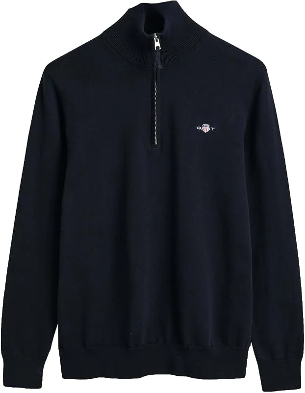 Gant Herren Classic Cotton Halfzip Pullover — Weihnachtsmode