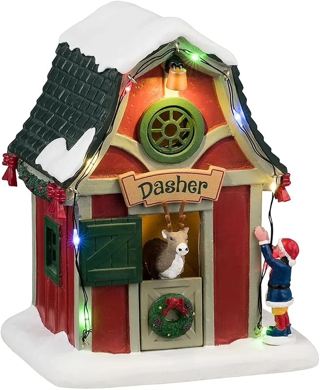 Marke: Lemax Lemax - Dasher`s Den — Weihnachtsdeko