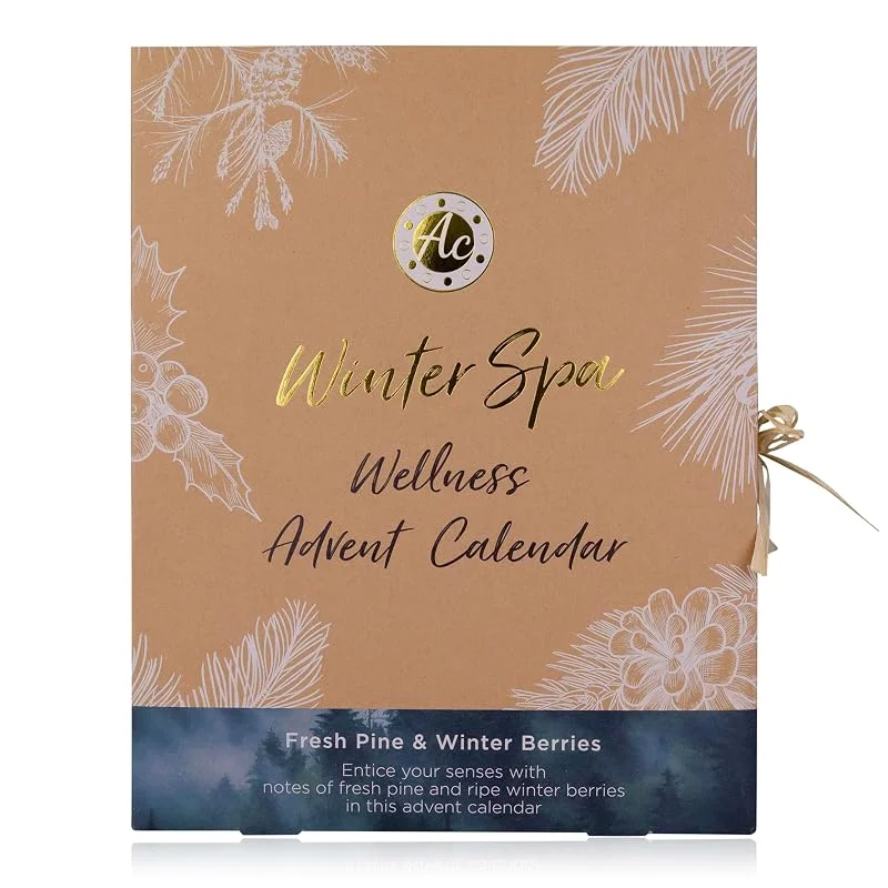 Besuche den accentra-Store Accentra Adventskalender WINTER SPA mit 24 Überraschungen in Buchbox — Hautpflege
