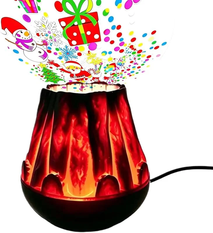 Marke: Generic Weihnachtslichtprojektor Deko Projektor Mit Flamme I — Weihnachtsbeleuchtung