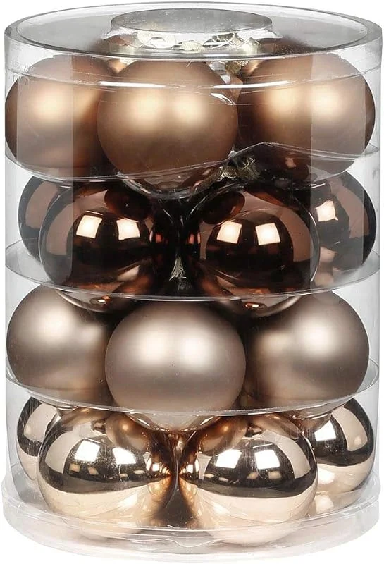 Besuche den Magic: The Gathering-Store MAGIC Weihnachtskugeln Glas 6cm 20 STK. Christbaumkugeln Farbe: Elegant Lounge (Schokolade braun) — Weihnachtsdeko