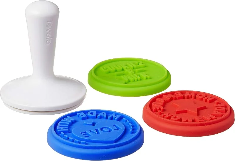 Marke: Tovolo Tovolo Cookie Dough Decorating Baking Supplies Press Stamps, Set of 3 — Weihnachtskueche