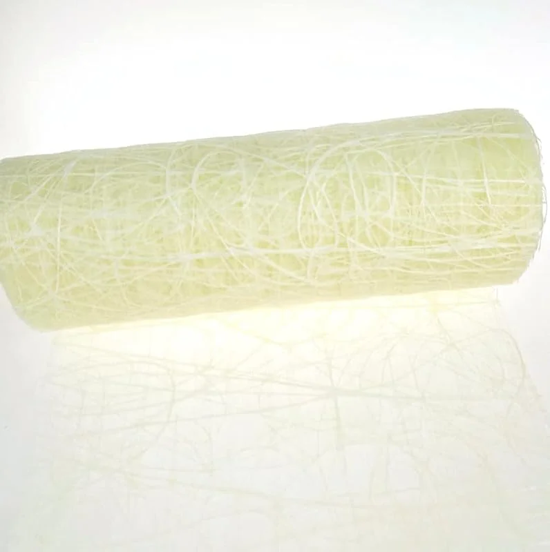 Besuche den Deko AS GmbH-Store Dekoweb® Tischläufer - Tischband - Tischdekoration - pastellgelb, vanille - 30 cm Breite - 5 m Länge - 54-300-5-012 — Küche & Haushalt