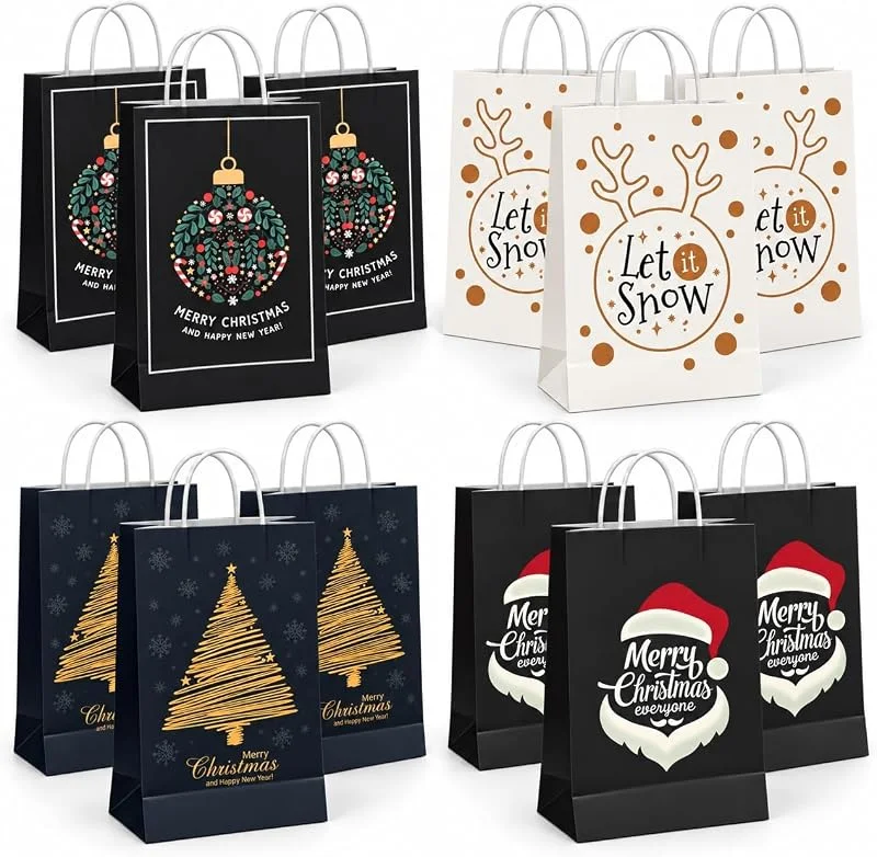 Besuche den TK Gruppe Timo Klingler-Store 12x XXL Weihnachtstaschen Weihnachten Geschenktüten Weihnachtstüte Geschenktaschen für Geschenke — Geschenkverpackung