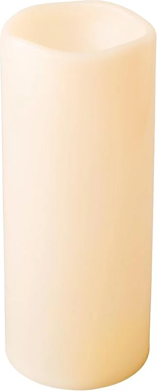 Marke: Lumineo Lumineo LED Kerze mit Timer 12x30cm - Indoor & Outdoor - Kunstkerze mit 6 Stunden Timerfunktion - Flammenlose Kerzen als Outdoorkerzen Tischkerzen Dekokerzen Stumpenkerzen - Creme Warmweiß — Advent und Tisch