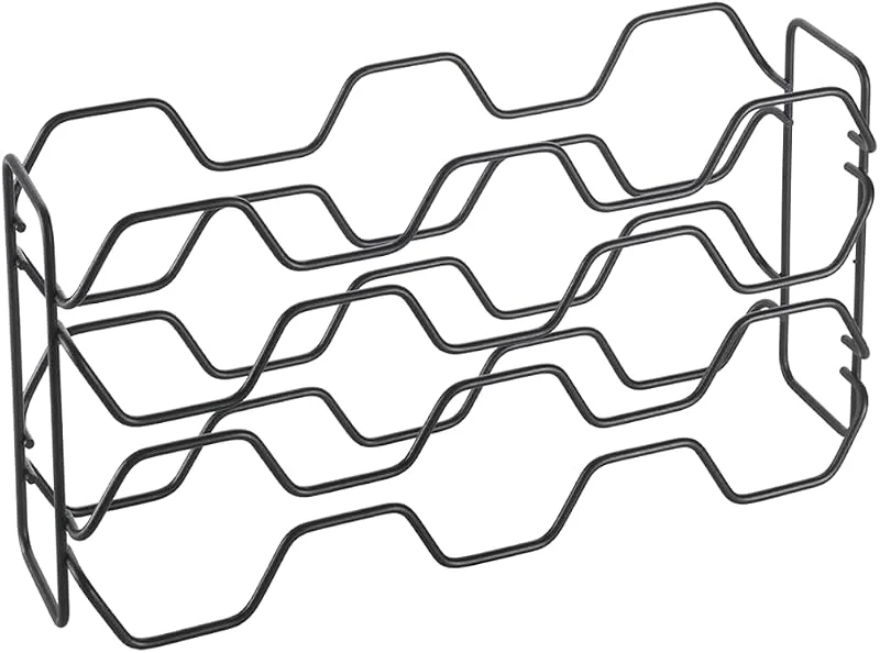 Besuche den Metaltex-Store Metaltex 382910000 Hexagon-10 Lava Flaschenregal, 43 x 12 x 22 cm — Wein und Festtafel