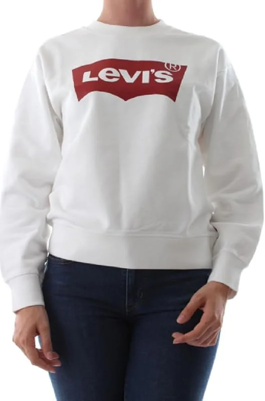 Besuche den Levi's-Store Levi's Damen Graphic Standard Crewneck Sweatshirt — Weihnachtsmode