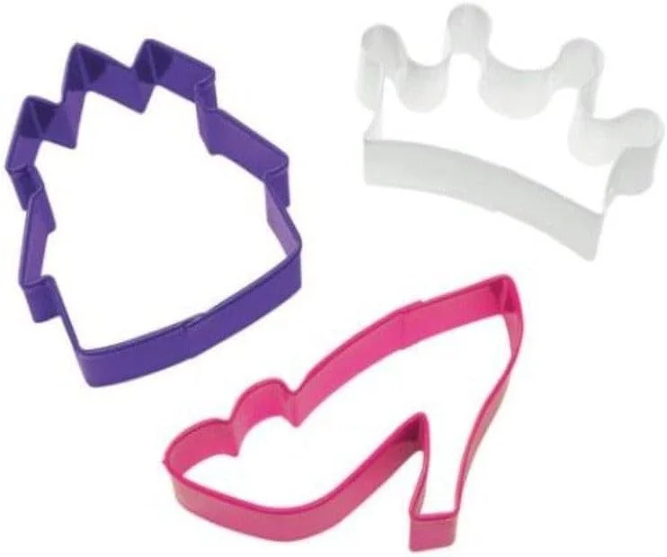 Besuche den Wilton-Store Wilton Cookie Cutter Set Ausstechformen, Princess, Set, 3 — Weihnachtskueche