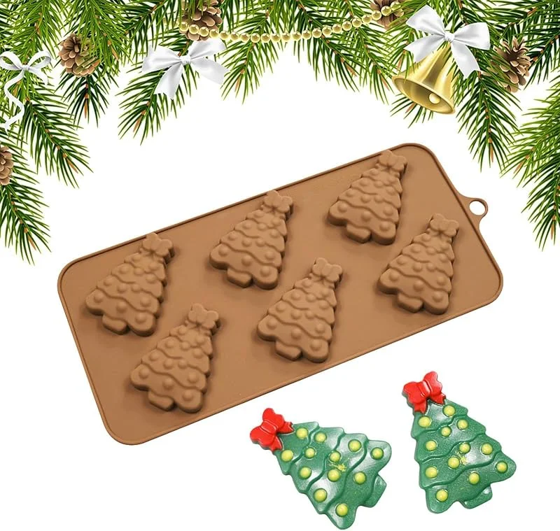 Marke: Jvjggag Weihnachtsbaumformen aus Silikon — Weihnachtskueche