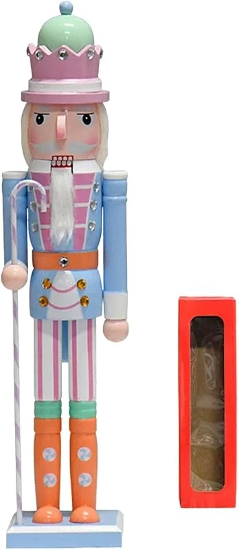 Marke: Generisch Weihnachts-Nussknacker-Figuren Dekorative Festliche Skulptur für die — Küche & Haushalt