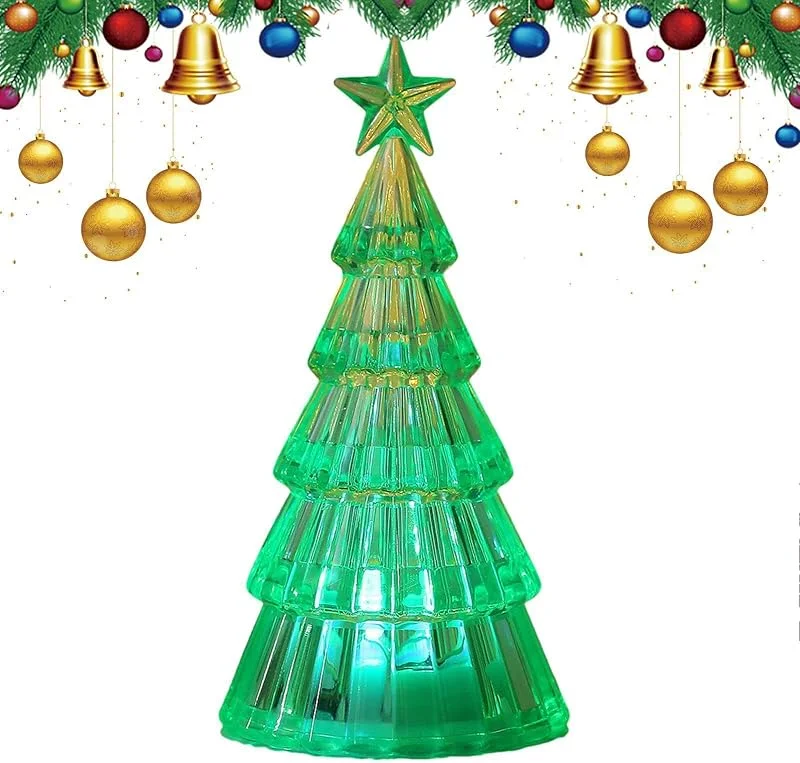 Marke: Generisch Weihnachtsbaum LED-Stabkerze Festliche Schreibtisch-Dekoleuchten — Weihnachtsbeleuchtung