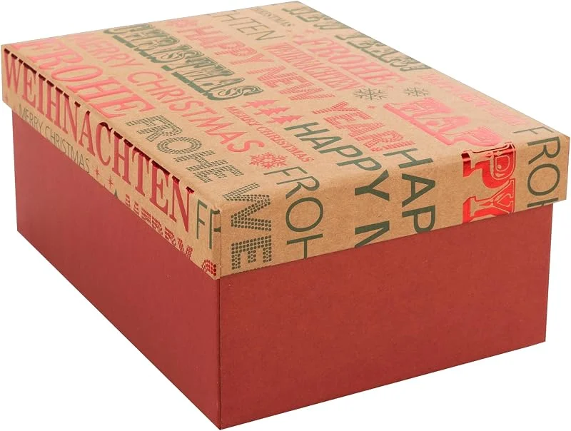 Besuche den Idena-Store Idena Geschenkbox mit Deckel, Rot — Geschenkverpackung