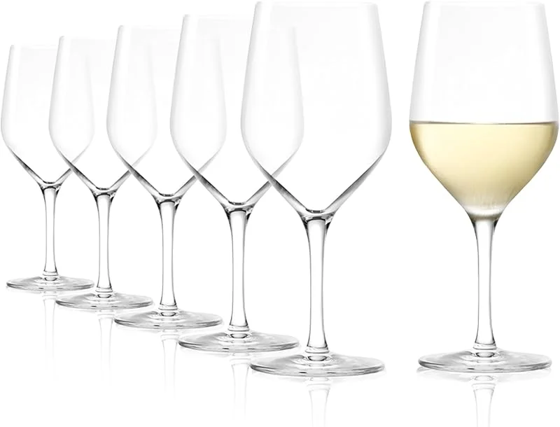 Besuche den Stölzle Lausitz-Store Stölzle Lausitz Ultra Weißweingläser Weißweinkelche 305 ml, 6er-Set — Wein und Festtafel