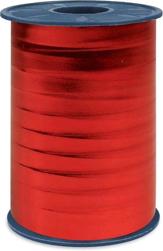 Besuche den PRÄSENT-Store PRÄSENT C.E. Pattberg Mexico Geschenkband metallic rot, 250 m Ringelband zum Einpacken von Geschenken, 10 mm Breite, Zubehör zum Dekorieren & Basteln, Dekoband, Anlass — Geschenkverpackung