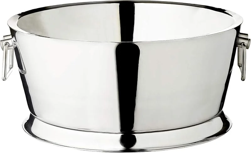 Besuche den EDZARD-Store EDZARD Champagnerkühler Michigan (Ø 53 cm, H 24 cm, XXL), doppelwandig — Wein und Festtafel