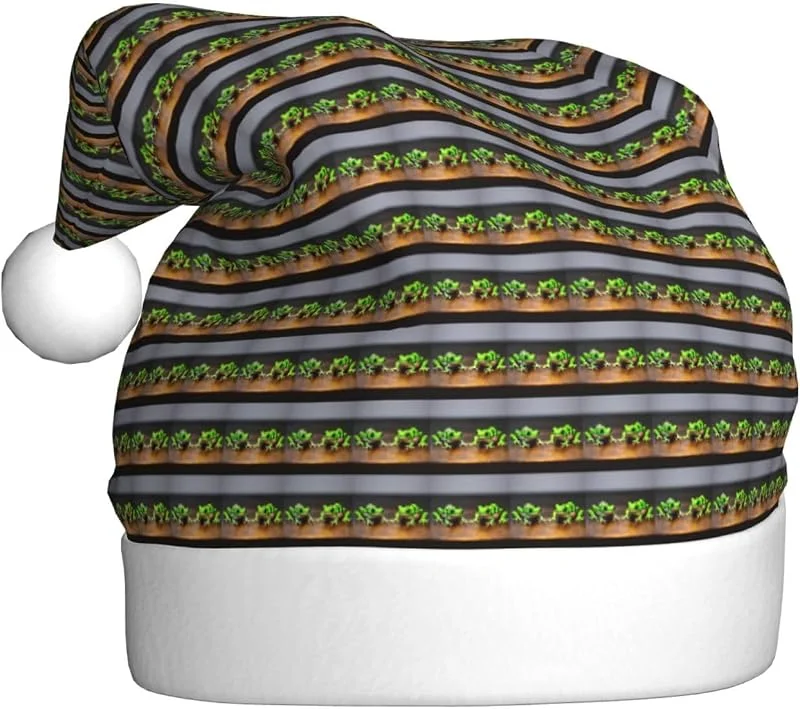 Marke: Tamiger Niedliche und lustige Weihnachtsmützen mit Frösch-Aufdruck — Weihnachtsmode
