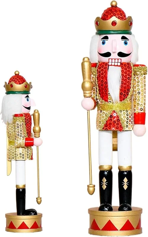 Marke: Generisch Nussknacker-Figuren, 35, 6 cm, Urlaub — Weihnachtsdeko