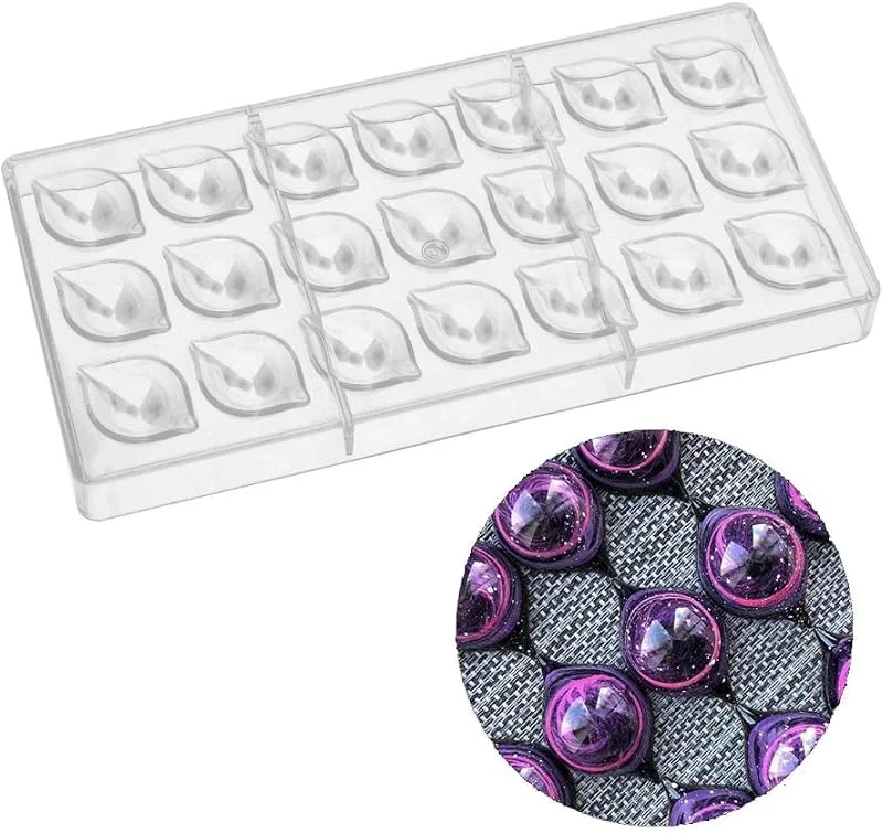 Marke: TOSSPER Schokoladen-Form Zitrone Form Wiederverwendbare Partei-Kuchen-Geschenk-Backen-Fondant-Crafts Küchen Polycarbonat Dekoration Easy Clean DIY — Weihnachtskueche