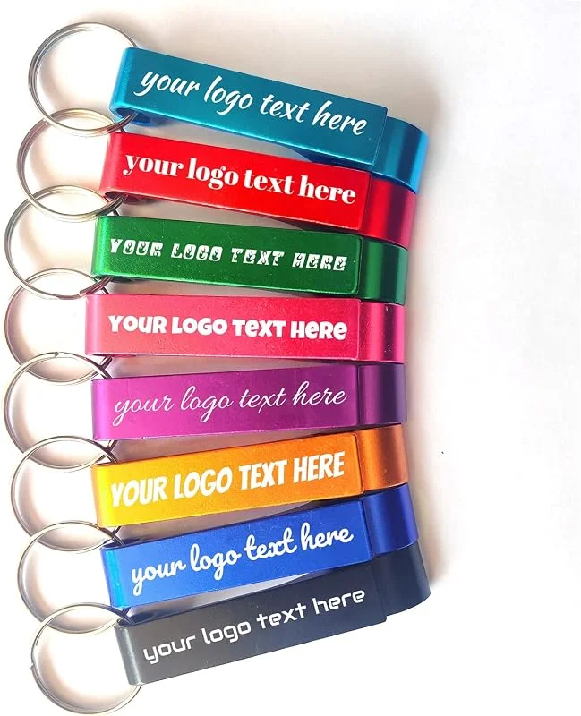 Marke: Benmify 100 Stück personalisierte Hochzeitsgeschenke Flaschenöffner mit Logo-Text für Männer und Frauen, Hochzeitsgeschenke für Gäste, gravierter Aluminium-Schlüsselanhänger, Party, Urlaub, Abschlussfeier — Wein und Festtafel