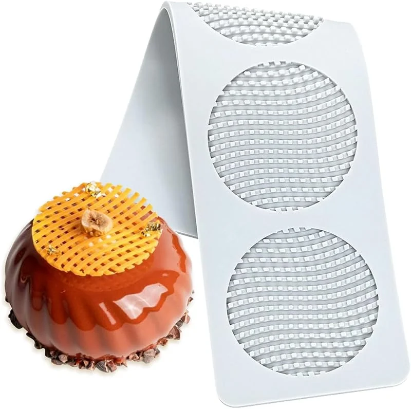 Marke: TUKE TUKE Silikonform für Bienenstock, Süßigkeiten, Kekse, Eis, Backform, runde Schokoladenherstellung Werkzeuge (F_ Honeycomb) — Weihnachtskueche