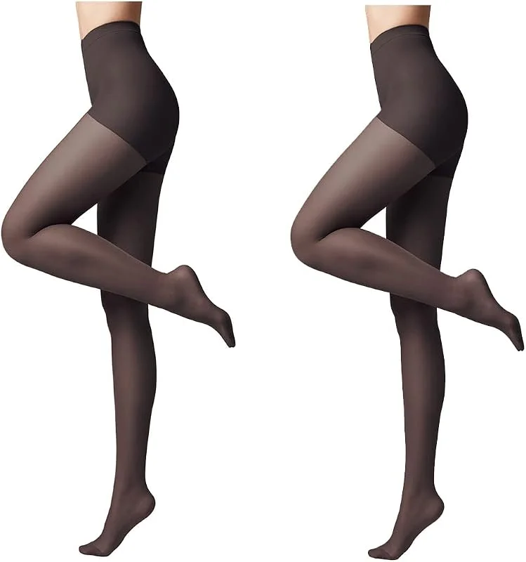 Besuche den Conte élégant-Store Conte elegant ACTIVE 40 DEN Figurformende Feinstrumpfhose Damen 2er-Pack — Weihnachtsmode