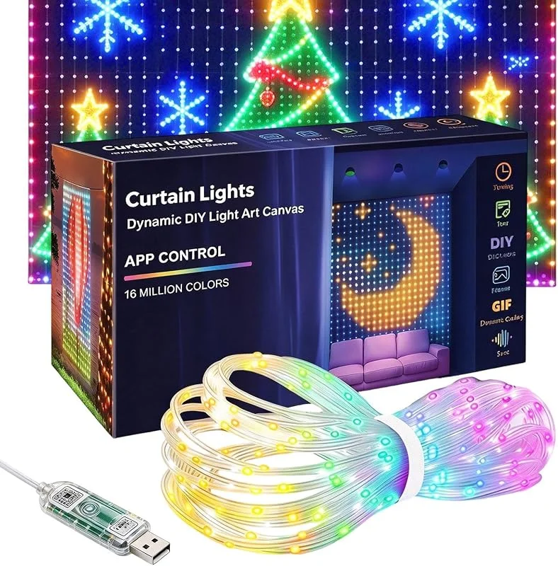 Marke: Generic LED Weihnachtslichter, Weihnachtsbeleuchtung Draperien
