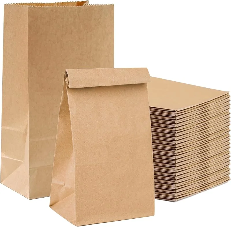 Besuche den happymas-Store 50x Kraftpapiertüten - EXTRA STARK - nachhaltige braune Beutel 20 x 13 cm - Kraftpapierbeutel als DIY Adventskalender - Ostern & Weihnachten & Advent - zum Befüllen — Geschenkverpackung