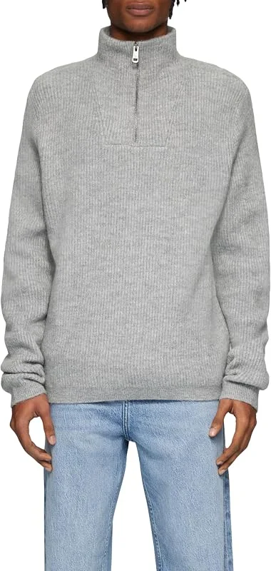 Besuche den QS-Store QS Herren 2159329 Troyer mit Rippstruktur (1er Pack) — Weihnachtsmode