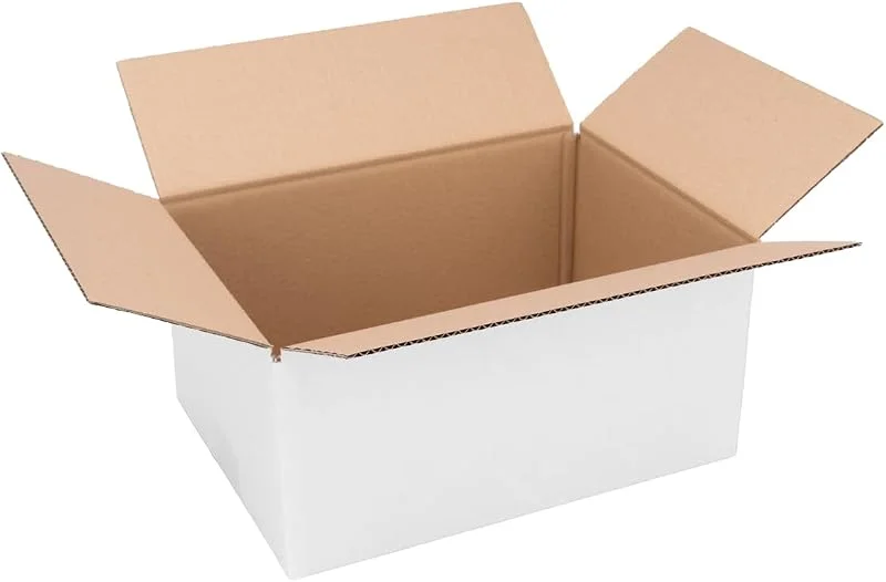 Besuche den verpacking-Store verpacking Faltkartons 300 x 215 x 140 mm KK 30 Weiß [Größe und Stückzahl wählbar] 1-wellig mittelgroße Kartons 50 Stück — Geschenkverpackung