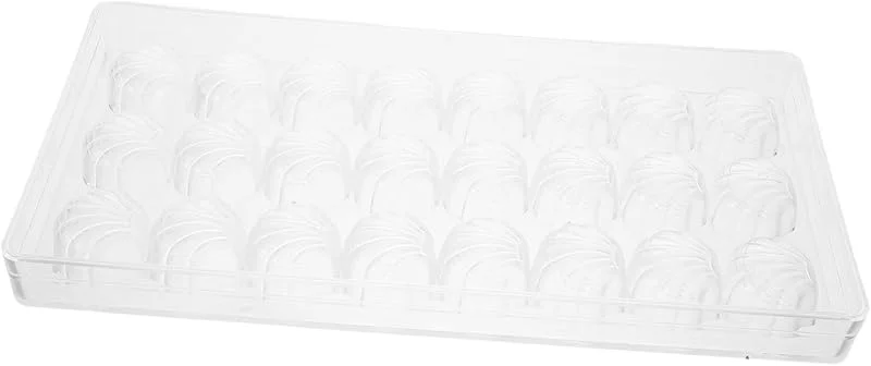 Marke: BESTOYARD Schokoladenform Ps Muschelform 24-fach 27, 5x13, 5x2, 3cm — Weihnachtskueche