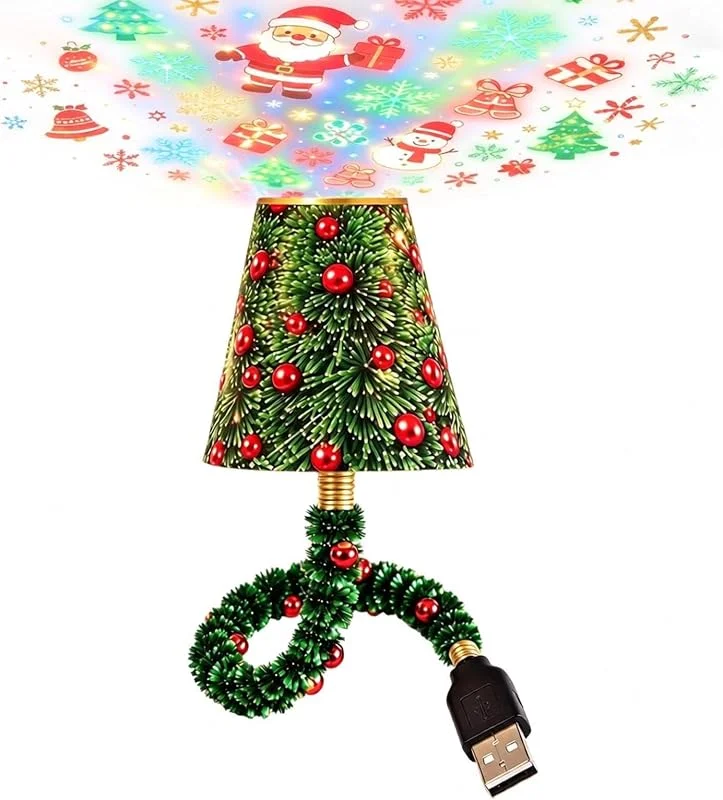 Marke: Generisch Weihnachtsdekoration Projektor Dekorative Projektionslampe mit USB-Betrieb — Weihnachtsbeleuchtung