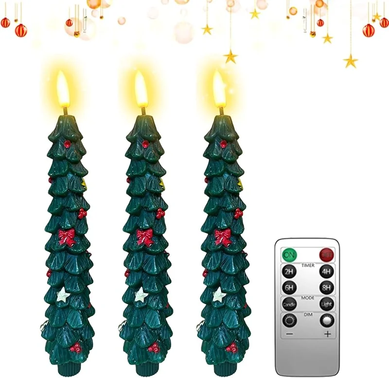 Marke: Generisch Elektrische Weihnachtskerzen LED Elektrische Weihnachtsbaumkerze mit — Weihnachtsbeleuchtung