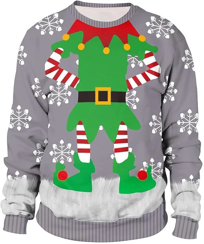 Marke: Qixiu hässliche Weihnachtspullover Herren, weihnachtspulli mädchen 152, Bluse Weihnachten Damen, Schlafanzug Damen, Paar Weihnachtspullover, Overall Weihnachten Damen, weihnachtspulli Damen XXL, Weihnachts — Weihnachtsmode